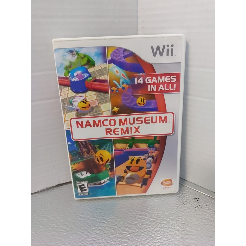 Namco Museum Remix Old School Meets New School (Nintendo Wii, 2007) Game